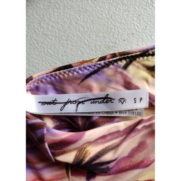 Out from under women's palm tree swim top size small - Picture 3 of 4